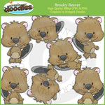 Brooky Beaver Clip Art Download