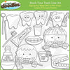 Brush Your Teeth - Hygiene Clip Art