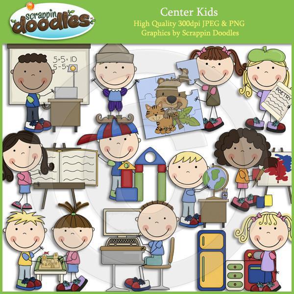 Center Kids Clip Art Download