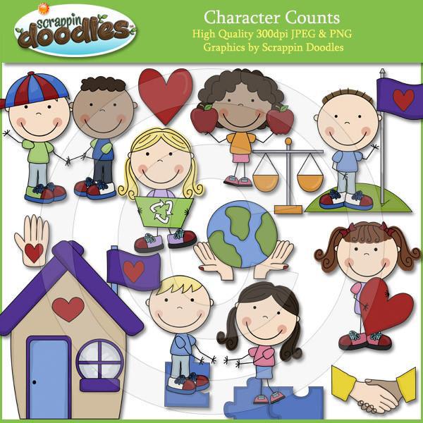Character Counts – Scrappin Doodles
