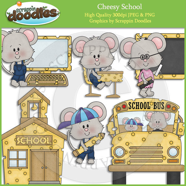 Cheesy School Clip Art Download