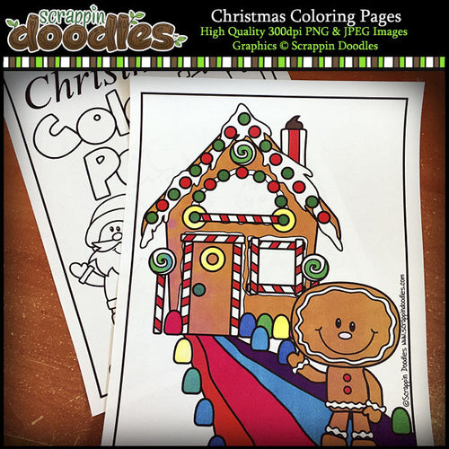 Free Christmas Coloring Pages FREEbie