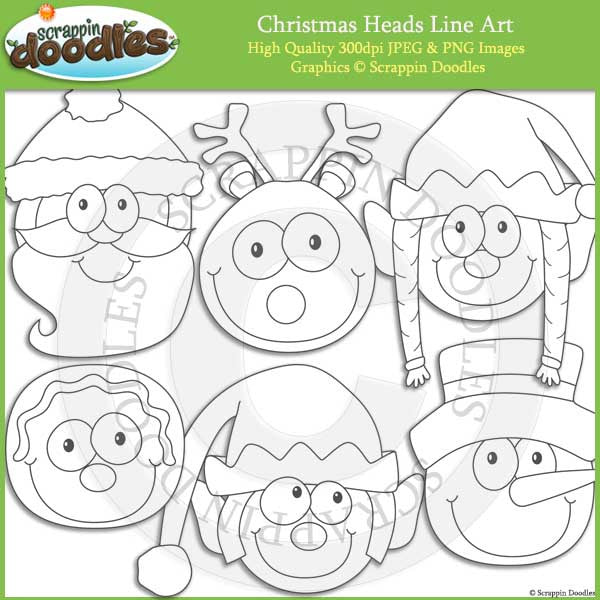 Christmas Heads