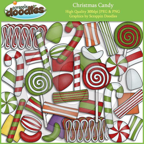 Christmas Candy Clip Art Download
