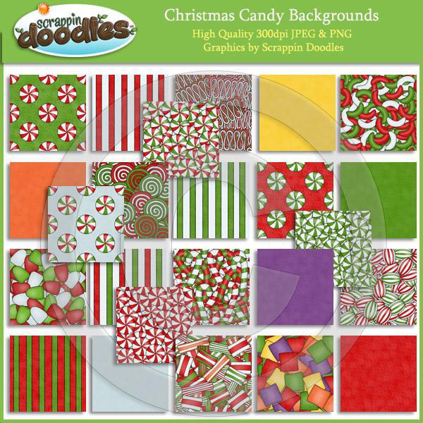 Christmas Candy Backgrounds Download
