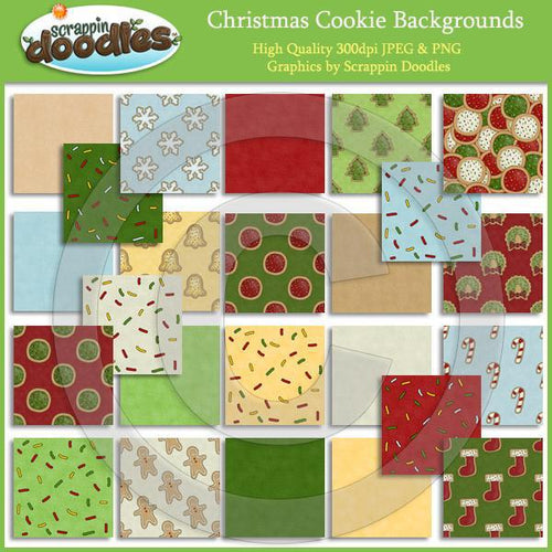 Christmas Cookie Backgrounds Download