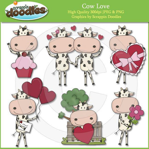 Cow Love Clip Art Download