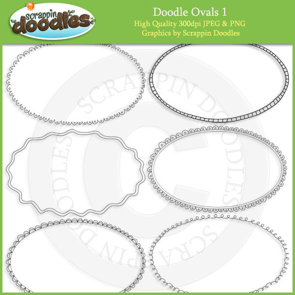 Doodle Ovals Bundle