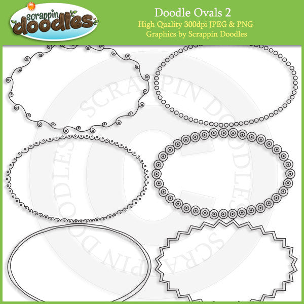 Doodle Ovals Bundle