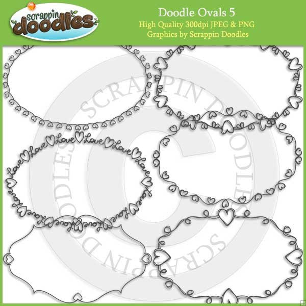 Doodle Ovals Bundle
