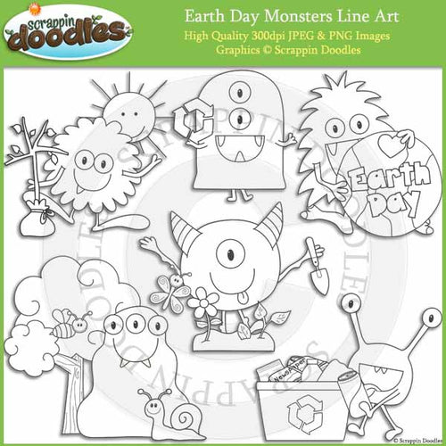 Earth Day Monsters