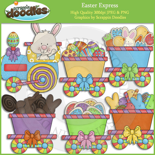 Easter Express Clip Art Download