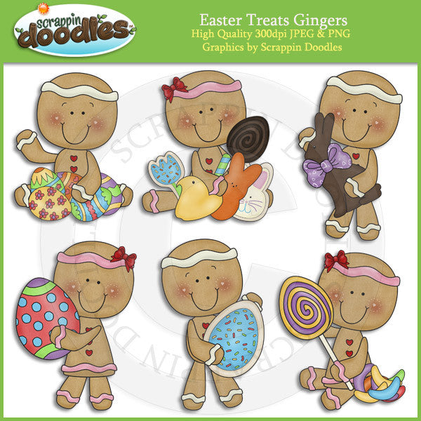 Easter Treats Ginger Clip Art Download
