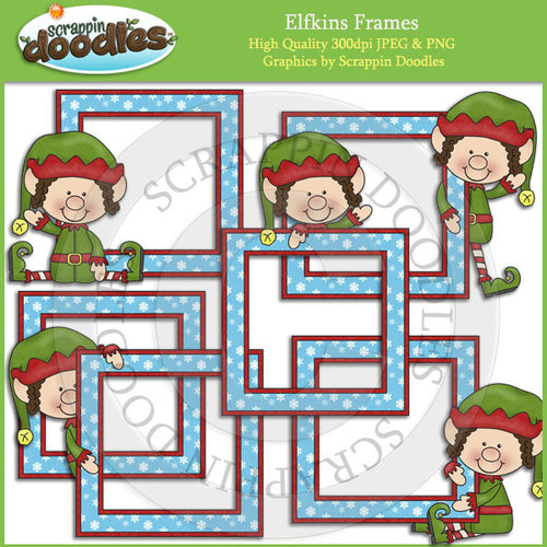 Elfkins Frames Clip Art Download