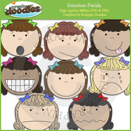 Emotion Freida Clip Art