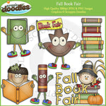 Fall Book Fair Clip Art