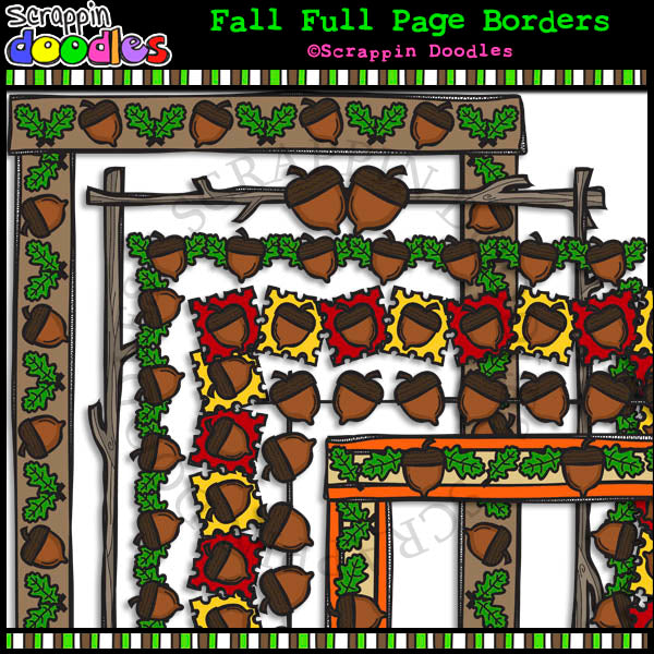 Fall Full Page Borders