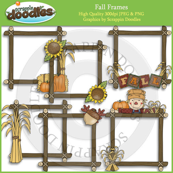 Fall Frames Clip Art Download