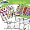 February Creative Pack Clip Art, Backgrounds, Borders & More