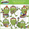 Froggy Fun Cinco De Mayo Clip Art