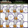 Ghost Spinners Clip Art & Line Art