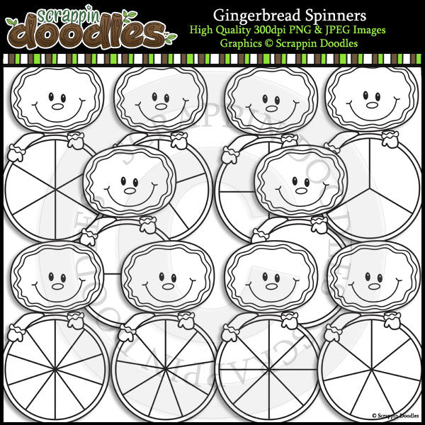 Gingerbread Spinners