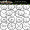 Gingerbread Spinners