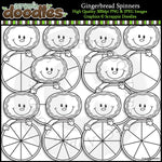 Gingerbread Spinners