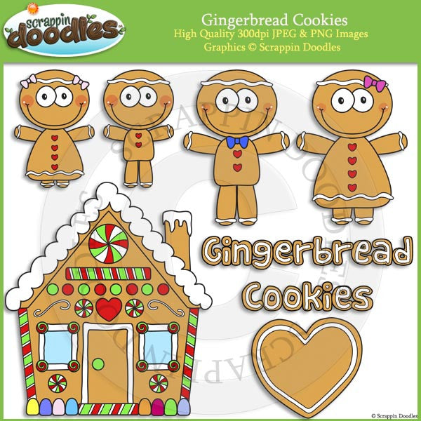 Gingerbread Cookies Clip Art