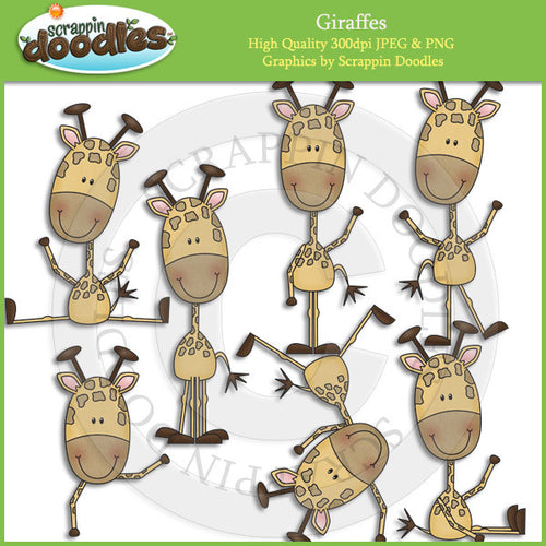 Giraffes Clip Art Download