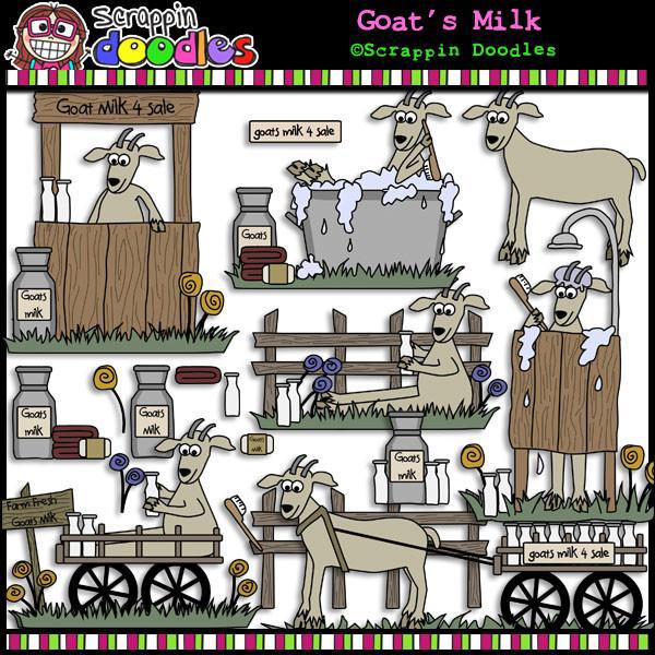 Goat's Milk Clip Art