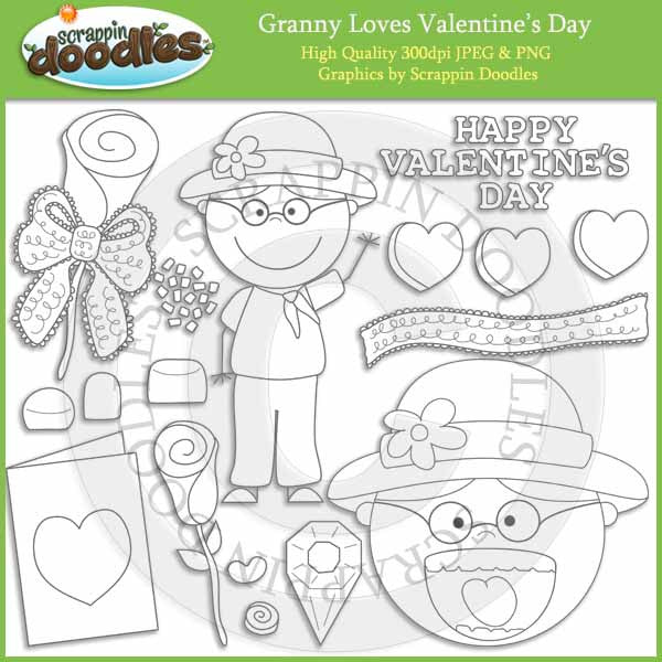 Granny Loves Valentine's Day