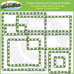 Checkered Borders & Frames BUNDLE