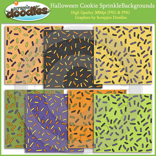 Halloween Cookie Sprinkle Backgrounds Download