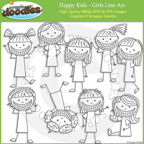 Happy Kids - Girls