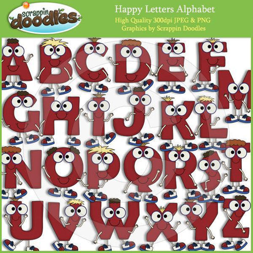 Happy Letters Alphabet A to Z Download