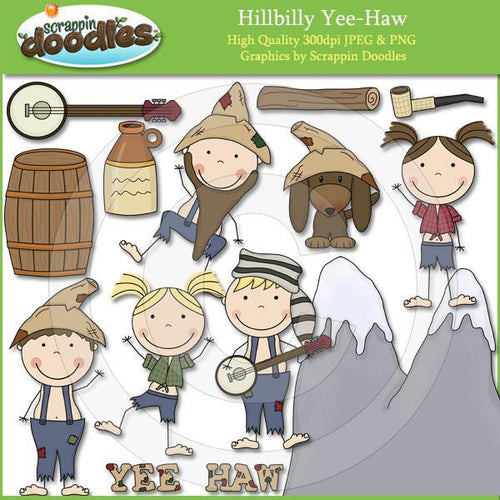 Hillbilly YeeHaw Clip Art Download