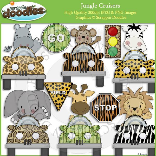 Jungle Cruisers Clip Art Download