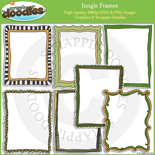 Jungle Ready Pages & Frames