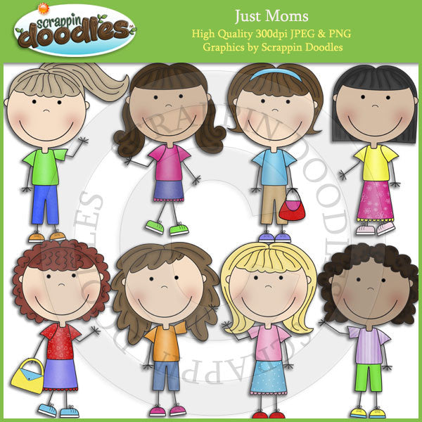 Just Moms Clip Art Download