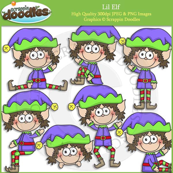 Lil Elf Clip Art