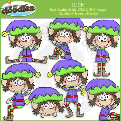 Lil Elf Clip Art