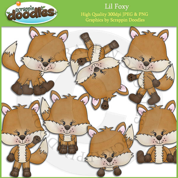 Lil Foxy Clip Art