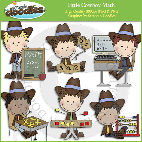 Little Cowgirl & Cowboy Math