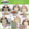 Little Cowgirl Math Clip Art Download