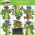 Little Dragon Graduation Clip Art Download