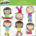 Little Jenny Clip Art