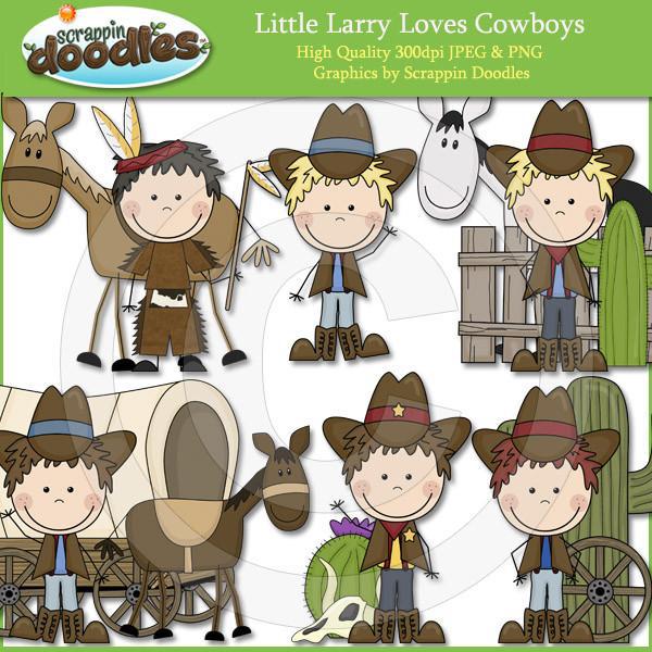 Curly Sue Cowgirl & Little Larry Cowboy
