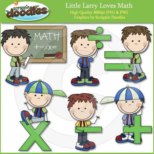Curly Sue & Little Larry Love Math