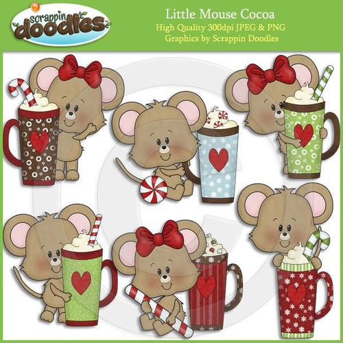 Little Mouse Cocoa Clip Art Download